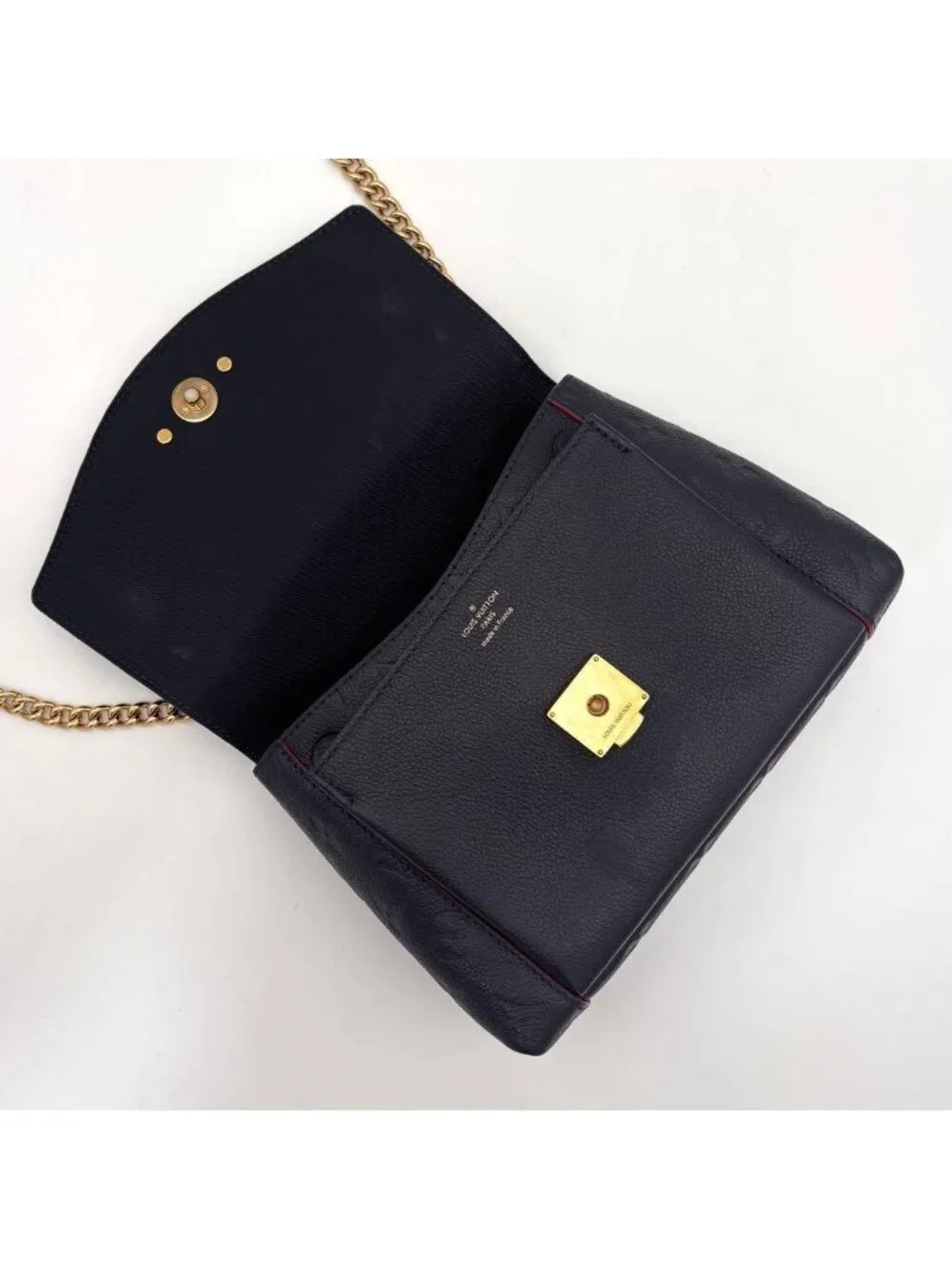 Louis Vuitton Monogram Empreinte Blanche BB Shoulder Bag